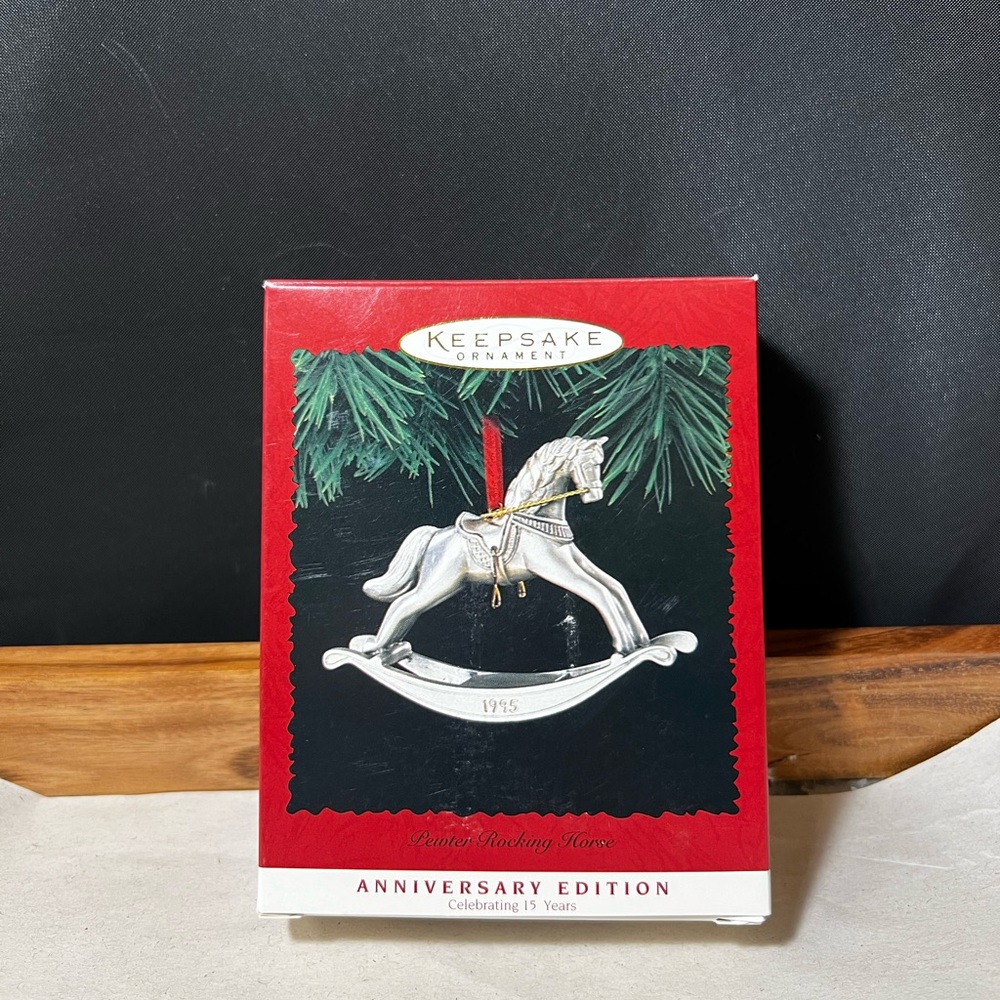 “Pewter Rocking Horse” Hallmark Keepsake Ornament
